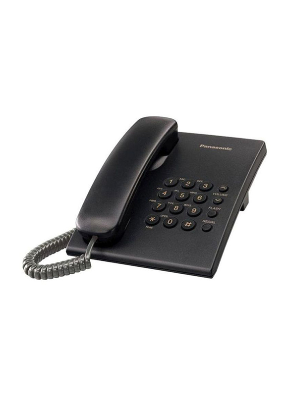 

Panasonic KX-TS500 Corded Landline Phone, Black