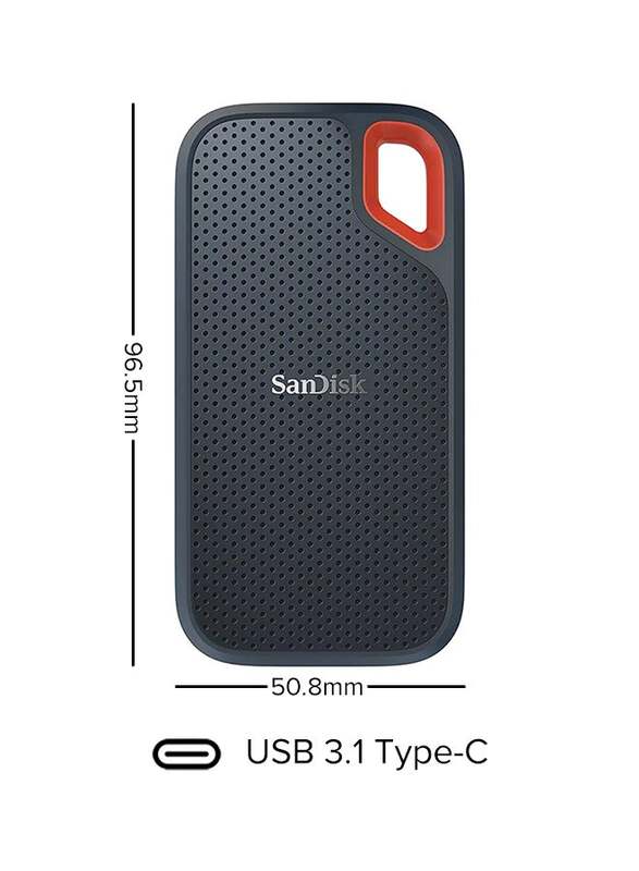 

SanDisk 2TB HDD Extreme Portable External Hard Drive, Black