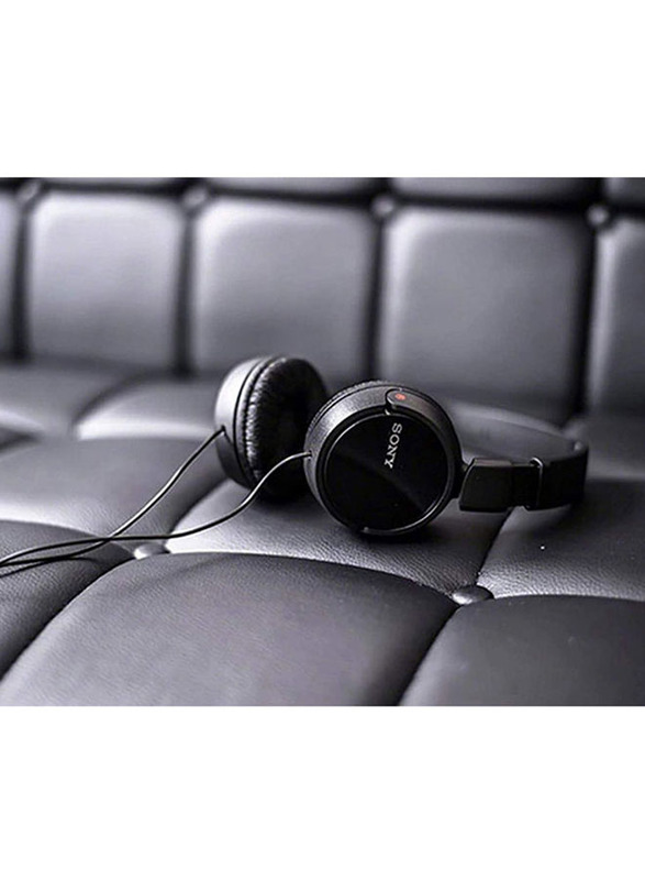 Sony MDRZX110AP Wired On-Ear Headphones, Black