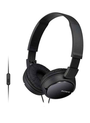 Sony MDR-ZX110 3.5 mm Jack Over-Ear Foldable Headphones, Black