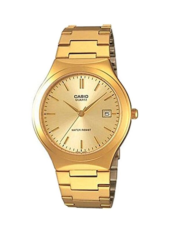 

Casio Analog Watch for Men with Stainless Steel Band, Water Resistant, MTP-1275G-9ADF, Gold