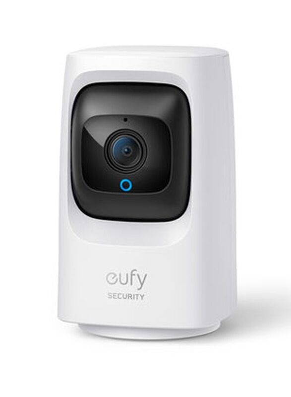 

Eufy Mini Pan & Tilt Indoor 2K Wireless Wi-Fi Network Surveillance Camera, White