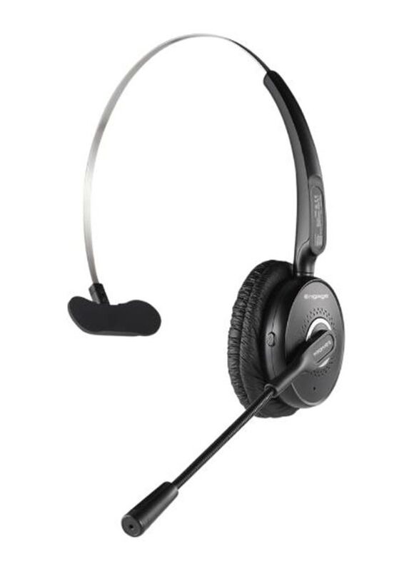 

Promate Wireless Over-Ear Noise Cancelling Headset with Mic, Black