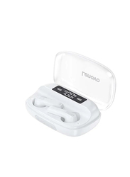 Lenovo QT81 Bluetooth/Wireless In-Ear Earbuds with Charging Case, White