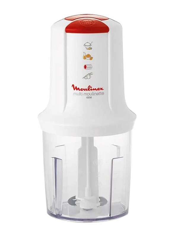 

Moulinex 0.5L Plastic Electric Chopper, 400W, YTRE987802, White