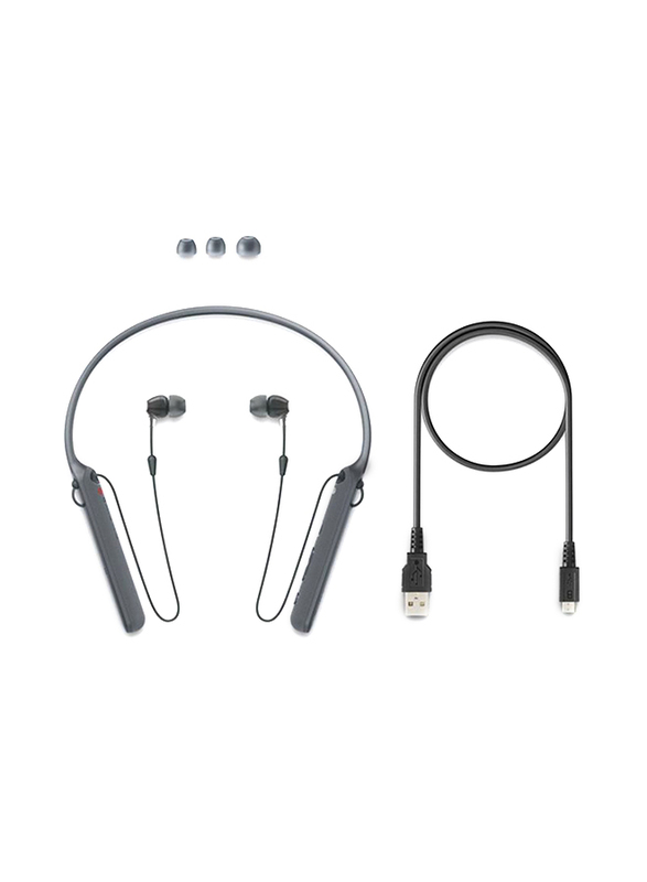 Sony WI-C400 Wireless Neckband In-Ear Headphones, Black