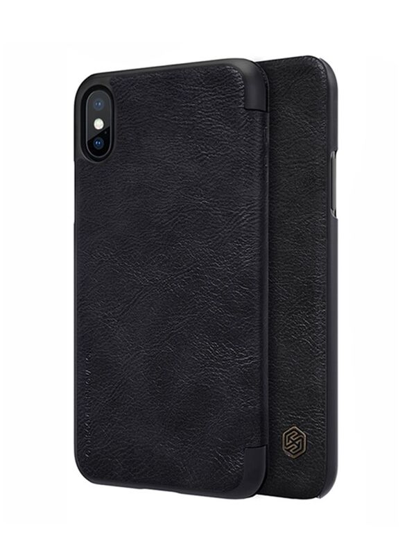 

Unspecified Nillkin Apple iPhone X Qin Series Leather Shell Case, Black