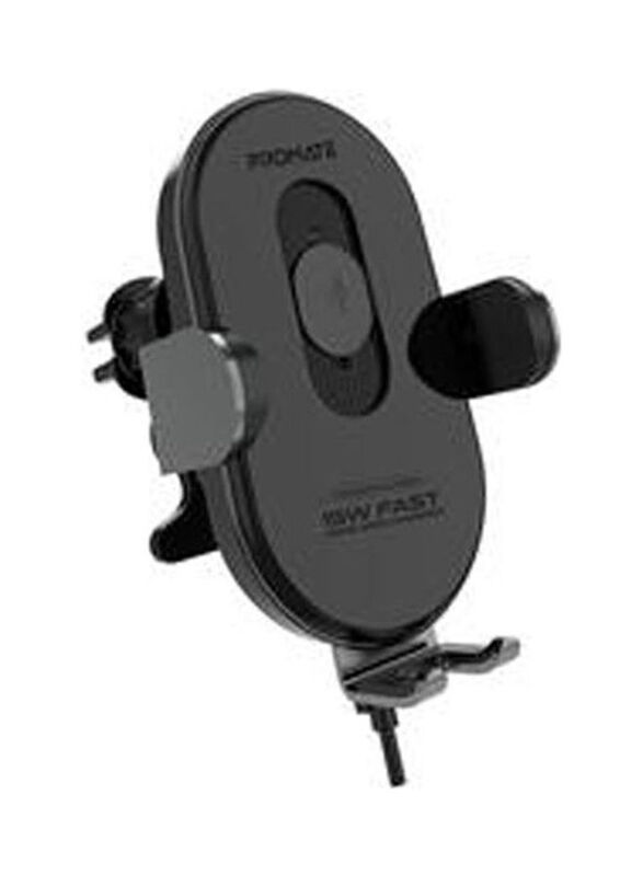 

Promate Wireless Smart Sensor Car Charger, Black