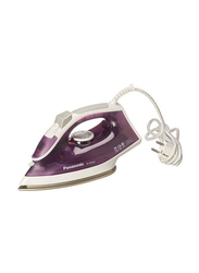 Panasonic Light & Easy Steam Iron, 1800W, NI-M300TVTV, Purple/White/Grey