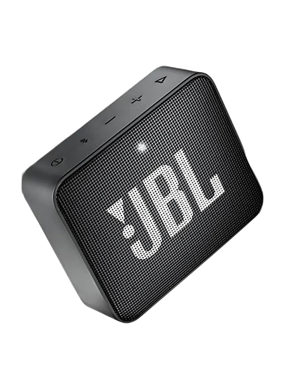 

JBL Go 2 Plus Waterproof Portable Bluetooth Speaker, Midnight Black