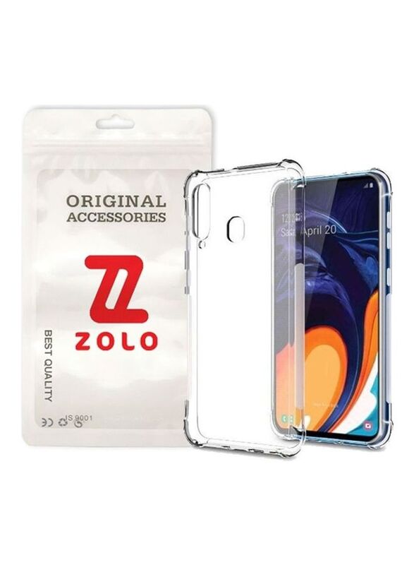 

Unspecified Zolo Samsung Galaxy M40 Shockproof Slim Soft TPU Silicone Mobile Phone Case Cover, Clear