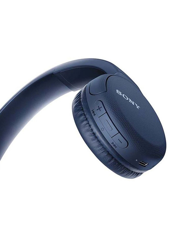 Sony WH-CH510 Wireless On-Ear Headphones, Blue
