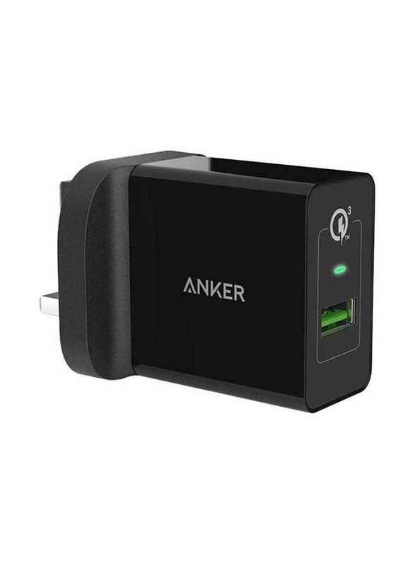 

Anker PowerPort+ 1 with Quick Charge 3.0 Wall Charger, Black