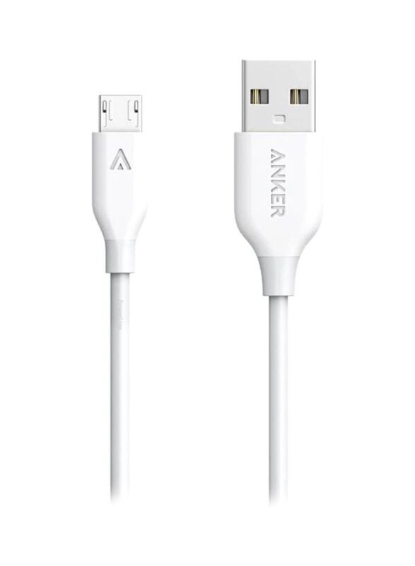 

Anker 0.89 Meters PowerLine Micro USB Cable, White