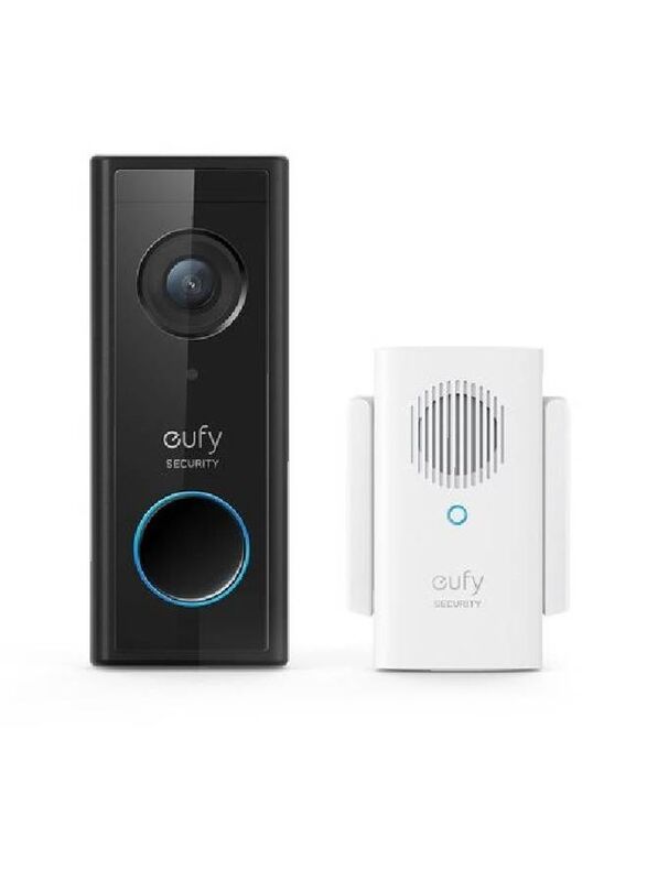 

Eufy 1080p Video Doorbell Battery Lite Security Camera, Black