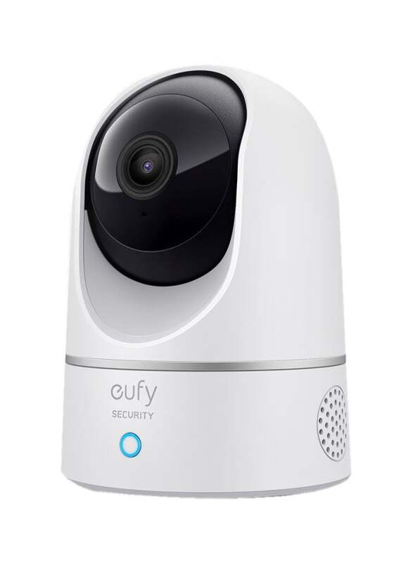 

Eufy 2K Pan & Tilt Indoor Security Camera, 2MP, Black/White