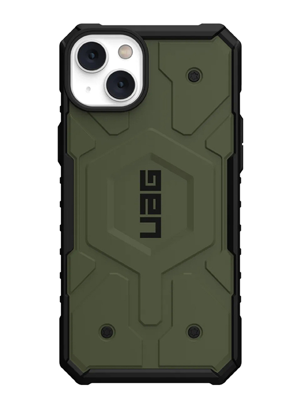 

Urban Armor Gear Apple iPhone 14 Plus 2022 Pathfinder for Magsafe Series Mobile Phone Case Cover, Olive Drab