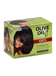 ORS Extra Strength Olive Oil No-Lye Hair Relaxer Kit for All Hair Types, 150gm