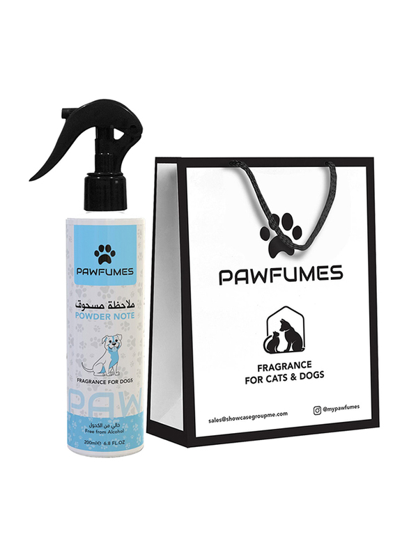

Pawfumes Powder Note Fragrance for Dogs, 200ml, Blue/White