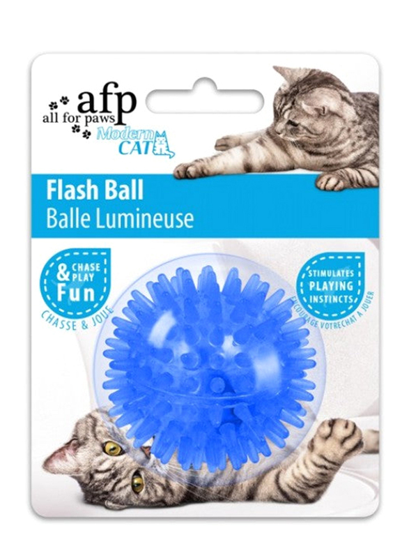 

AFP Flash Ball Cat Toy, Blue