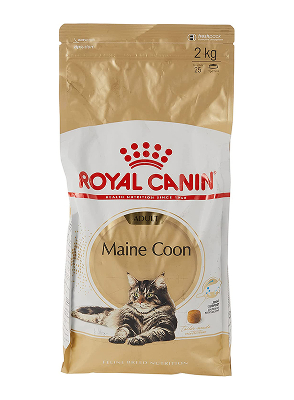 

Royal Canin Feline Breed Nutrition Maine Coon Dry Cat Food for Adult, 2 Kg