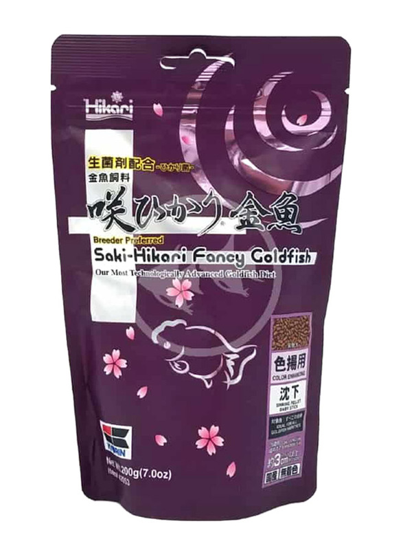 

Hikari Saki Fancy Floating Dry Fish Food, 200g