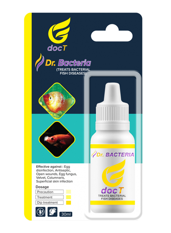 

Horizon Doct Dr.Bacteria for Fish Diseases, 30ml, White