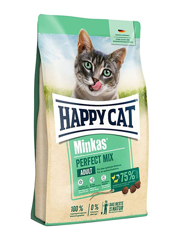 

Happy Cat Minkas Perfect Mix Adult Dry Cat Food, 500g