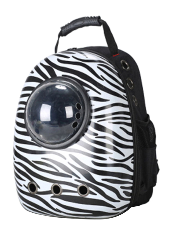 

Pado Stripe Kitty Wallet, Black/White
