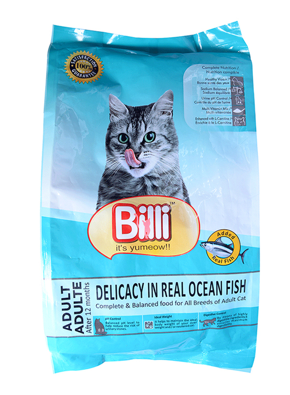 

Billi Real Ocean Dry Cat Food for Adult, 3 Kg