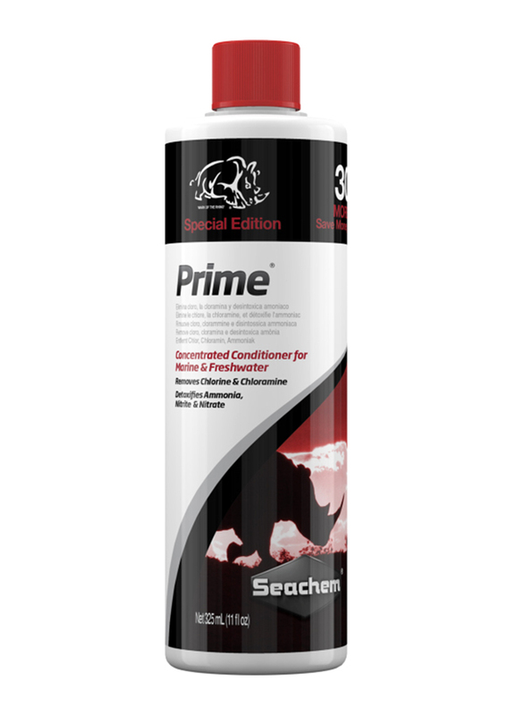 

Seachem Prime Special Edition, 325ml, White/Red