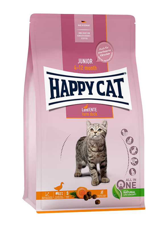 

Happy Cat Junior Land Ente Dry Cat Food, 1.3 Kg