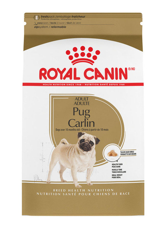 

Royal Canin Breed Health Nutrition Pug Adult Dog Dry Food, 1.5 Kg