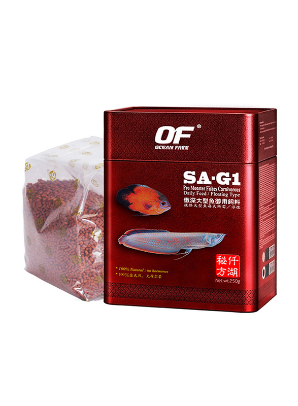 

Ocean Free SA-G1 Pro Monster Dry Fish Food, 250g