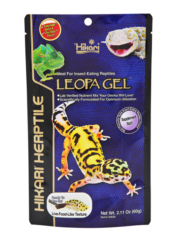 

Hikari Reptile Leopa Gel Dry Food, 60g