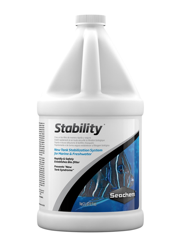 

Seachem Stability, 2 Litres, White/Blue