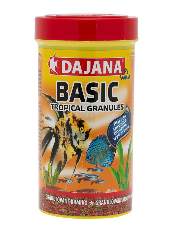 

Dajana Basic Tropical Granules Wet Fish Food, 250ml