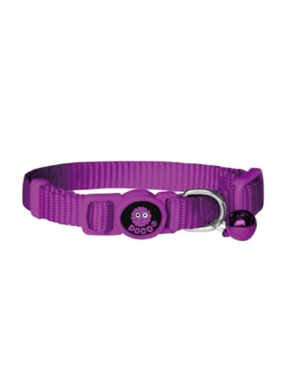 

Doco Signature Cat Collar with Bell, 1 x 19-31cm, Purple
