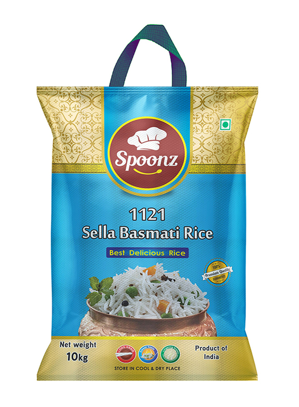 

Spoonz 1121 Sella Basmati Rice, 10Kg