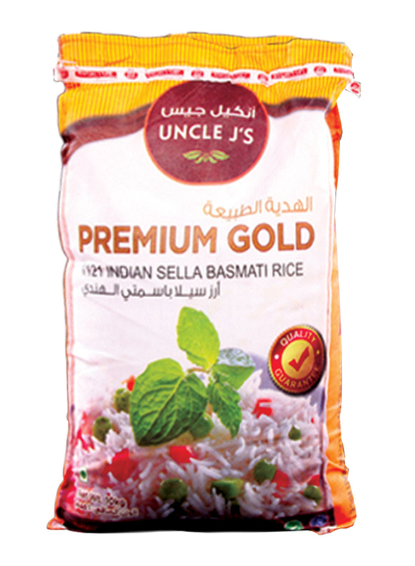 

Uncle J's Premium Gold 1121 Indian Sella Basmati Rice, 35Kg