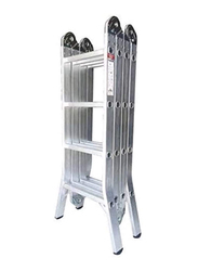 EMC Aluminium Multi-Purpose 24 Steps Ladder, Silver