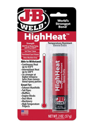 J-B Weld HighHeat Epoxy Putty Stick Machine, Grey