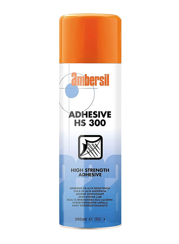 

Ambersil 500ml Adhesive HS 300 for High Strength Adhesive Spray, 31625