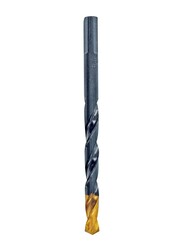 Tivoly 10mm HSS Steam Tin Fully Ground Drill Bit, Black