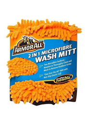 Armor All 2-in-1 Microfibre Noodle Wash Mitt, 40005, Orange
