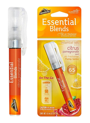 Armor All 4.5ml Essential Blend Citrus Pomegranate Car Air Freshener Spray, 18964, Orange