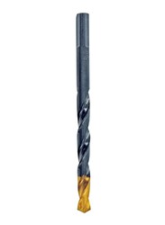 Tivoly 6mm HSS Steam Tin Fully Ground Drill Bit, Black