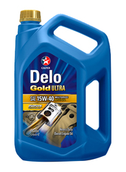 Caltex 5 Liters Delo Gold Ultra Sae Diesel Engine Oil, 15W-40, Blue