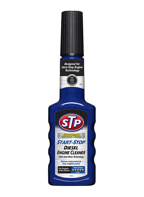 STP 200ml Start Stop Diesel Engine Cleaner, 57200, Blue