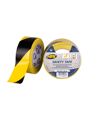 HPX HW5033 Security Marking Tape, 50mm x 33m, Yellow/Black